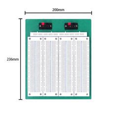 SYB-500 Large Solderless Breadboard – 3220 Tie-Point Prototyping Board ...