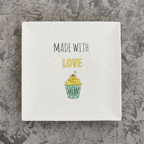 Buy Bakers Pride Bone China Snack Platter - 18cm from Home Centre at ...