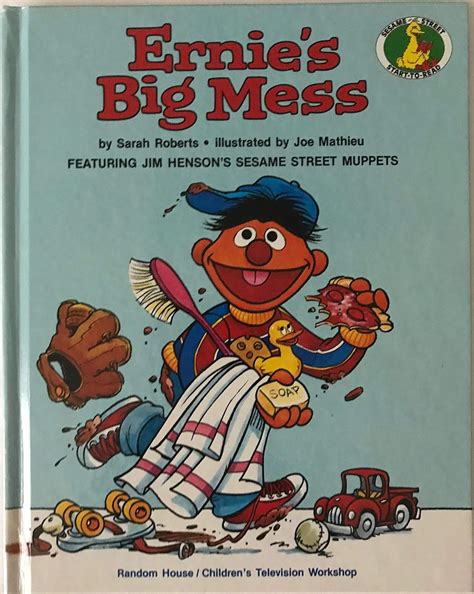 Buy ERNIE'S BIG MESS (Sesame Street start-to-read books) Book Online at ...