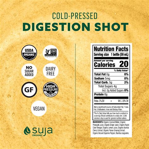 Digestion Shot | Wellness Shots | Suja Organic