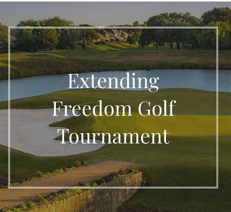 4th Annual Extending Freedom Golf Tournament, Timarron Country Club ...