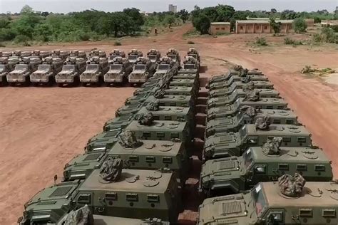 Burkina Faso Receives New 4x4 CS/VP14 and VP11 MRAP Vehicles from China