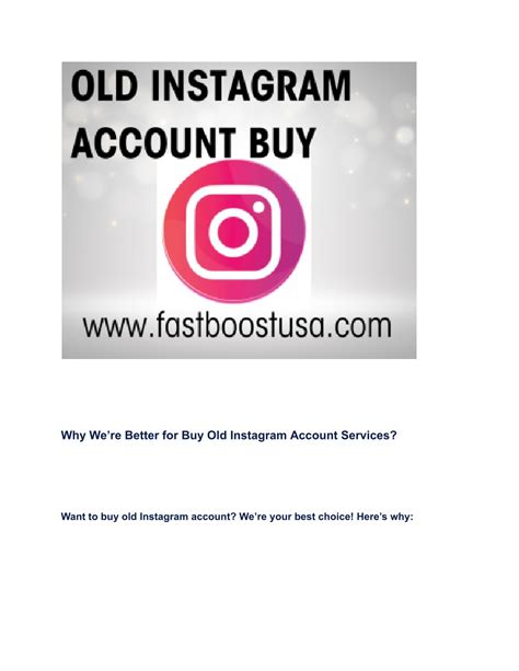 PPT - 5 Star Review Buy old Instagram Account 2024 PowerPoint ...