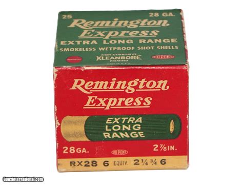 Remington Express Kleanbore 28 Gauge 2-7/8" - 25 Rounds