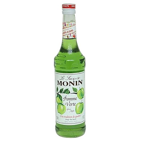 Shop MONIN Green Apple Syrup 700ml online at Zoombo. Crisp, tart flavor ...