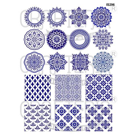 Mandala Designs Insert Sheet (Transparent Sheet) IS296