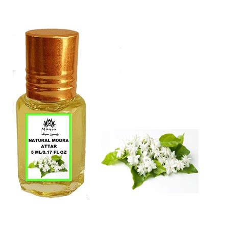 Mayin Attar Natural Mogra Perfume for Men and Women, 5 ml : Amazon.in ...