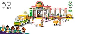 LEGO Friends Organic Grocery Store 41729 Building Toy Set (830 Pieces ...