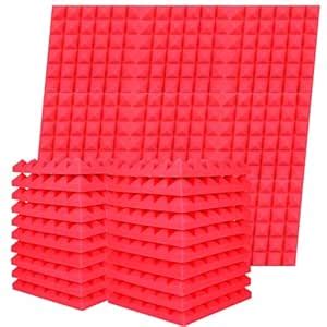 Hometail Acoustic Foam Panels Soundproofing – High-Density Noise ...