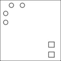 A square sheet of paper is folded along the dotted