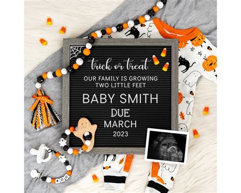 Halloween Pregnancy Announcement Ideas