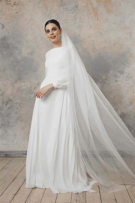 Modest white wedding dresses 60 photos - Astyledwedding.com
