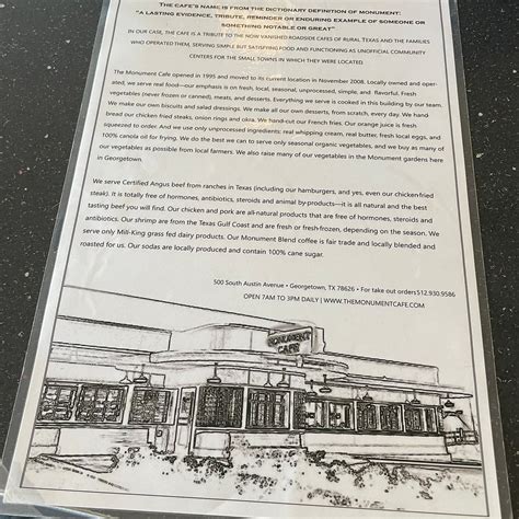 MONUMENT CAFE, Georgetown - Menu, Prices & Restaurant Reviews - Tripadvisor
