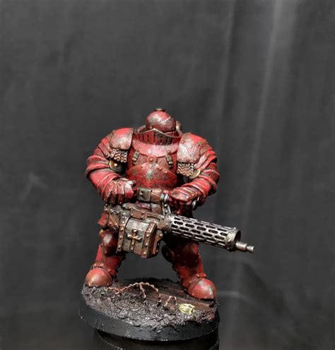 3D Printable Trench Crusade - Red Brigade Heavy Mechanized Infantry ...