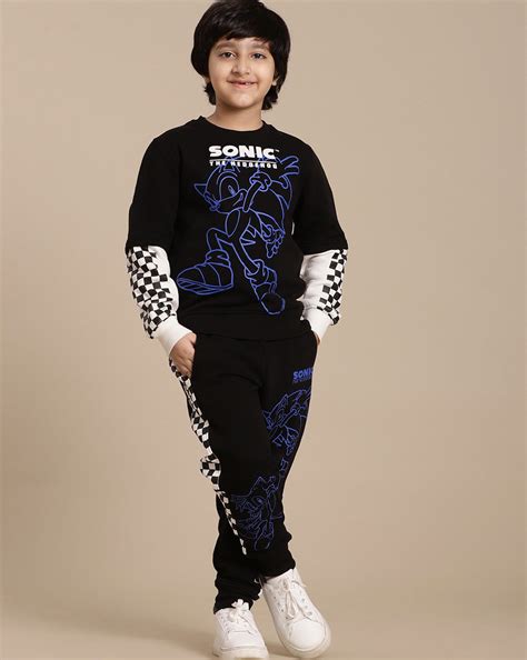Sonic Modern Printed Regular Fit Sweatshirt For Boys – Kidsville