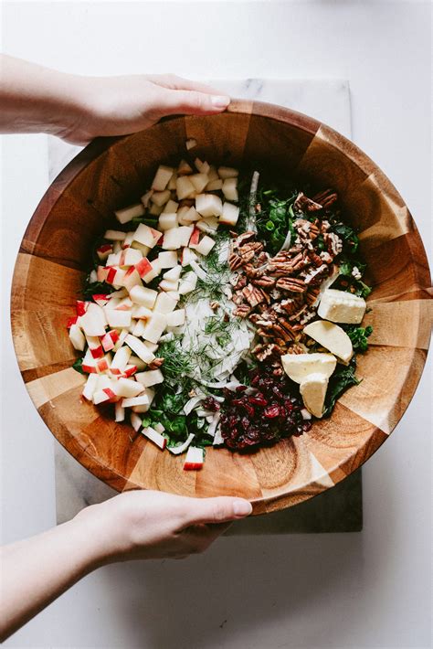 Massaged Kale Salad with Fennel, Apple, and Goat Cheese | Livingwells