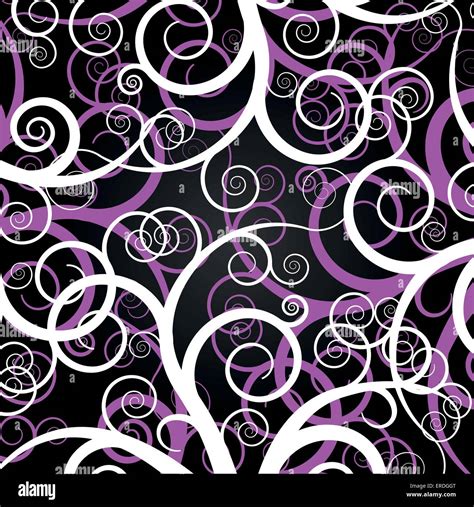 Black And Pink Swirl Background