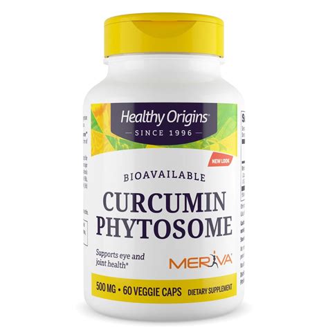 Healthy Originscurcumin Phytosome Featuring Meriva Sf 500 Mg 60 Veggie ...