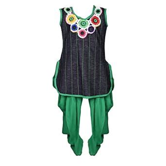 Buy Wish Karo Girls Frock Dress DN2111A (2-3 Years) fr111A_2-3Y Peach ...