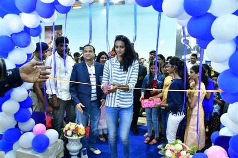Ace shuttler PV Sindhu visits Vizag, inaugurates Railway Indoor Stadium