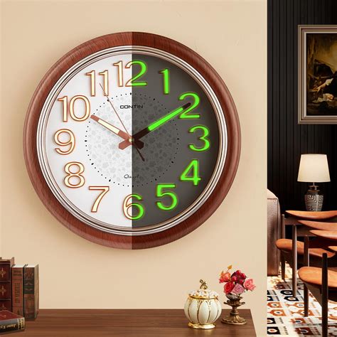 Snapklik.com : Silent Battery Operated Glow In The Dark 12 Vintage Wall ...