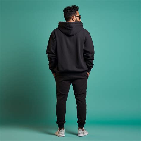 Lord Hanuman Printed Black Hoodie – Prabhubhakti