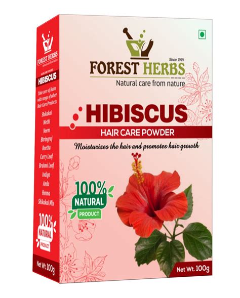 The Forest Herbs Natural Care From Nature Hibiscus Powder for Hair ...