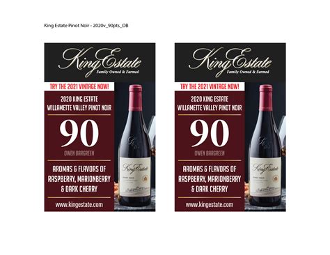 King Estate Pinot Noir