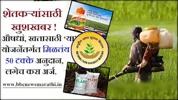 Fertilizer Subsidy: शेतकऱ्यांसाठी आनंदाची बातमी ! खते आणि औषधांसाठी ‘या ...
