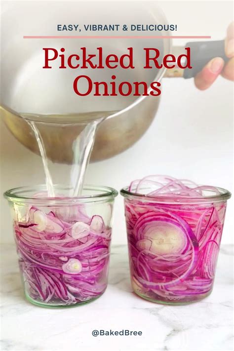 Pickled red onions – Artofit