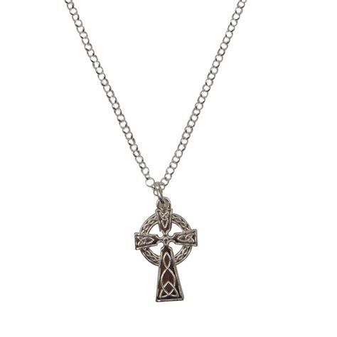 Sterling Silver Celtic Cross Necklace | Westminster Abbey Shop