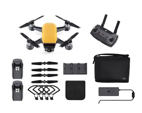 Купить квадрокоптер DJI Spark Combo Sunrise Yellow по выгодной цене ...