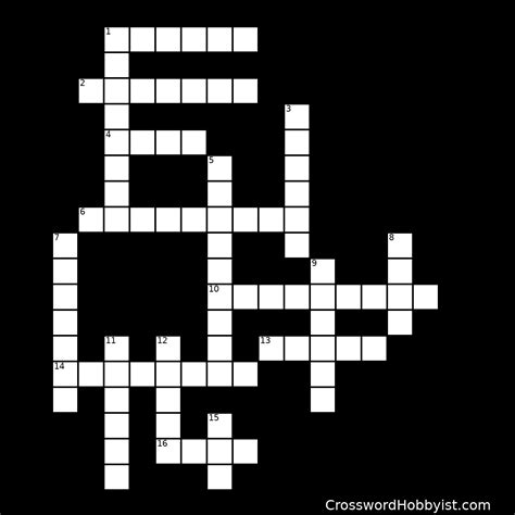 The Trumpet of the Swan - Crossword Puzzle