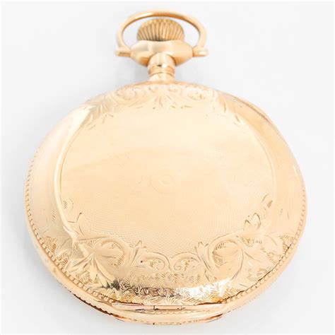 Vintage Elgin 14K Yellow Gold 165 Pocket Watch For Sale at 1stDibs ...