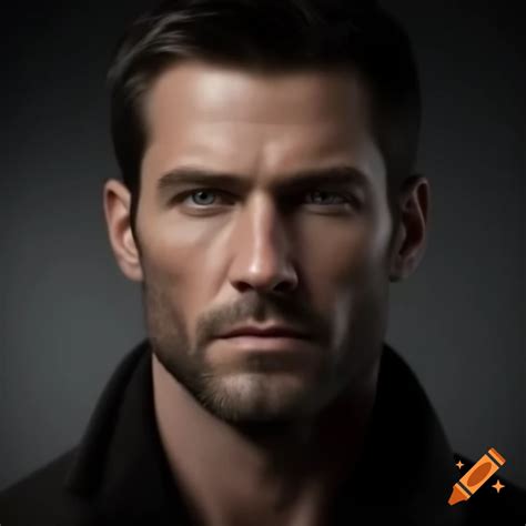 Painterly profile portrait of a man in profile with the text 'm1ndz3t ...