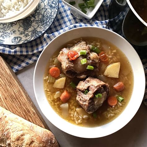 Slow Cooked Oxtail Soup Recipe