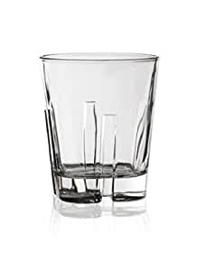 Lyra Cross Double Old Fashioned Whisky Glass Set, 320ml, Set of 6 ...