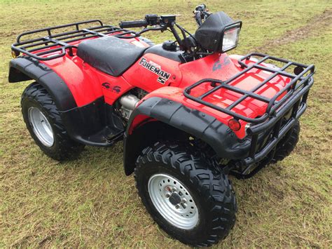 Honda Foreman TRX450 ATV Farm Quad Bike 2/4wd 450cc 330Hours! No Vat