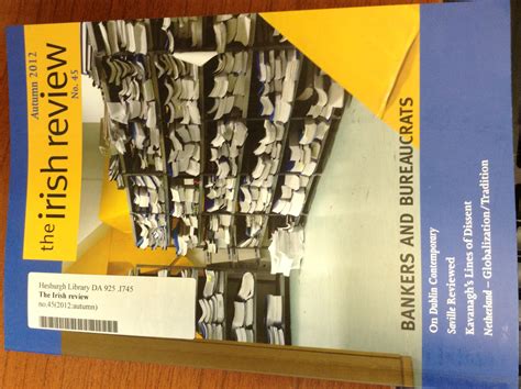 Why would anyone bother to visit the Periodicals Room? // Irish Studies ...