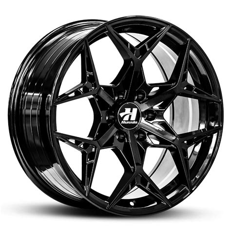 ford ranger next gen hussla ghost gloss black wheel #15348