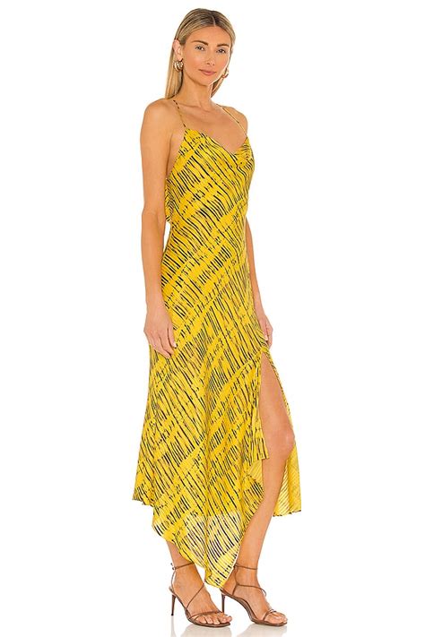 Alice + Olivia Harmony Slip Dress in Sun Drenched Sunbeam | REVOLVE