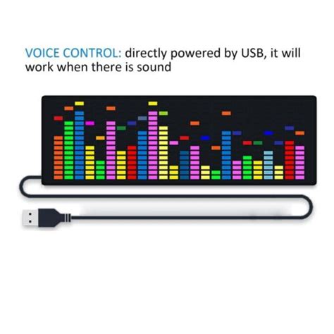 VFD Music Spectrum Indicator VU Meter RGB Audio | Ubuy India