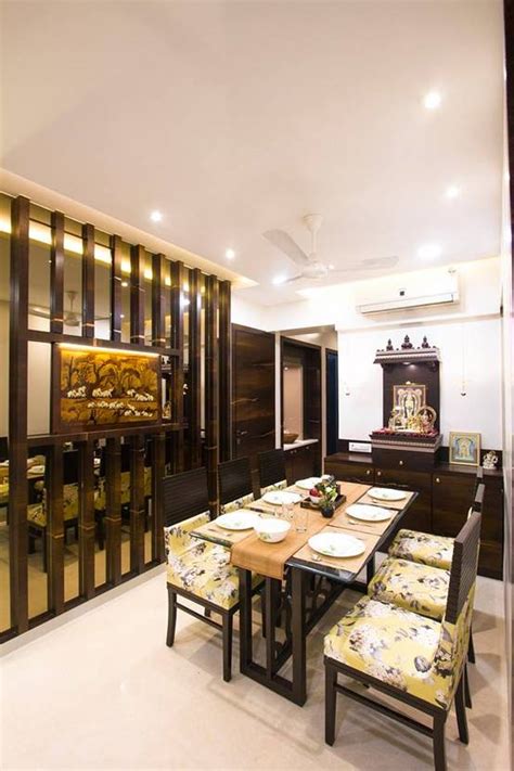 7 Indian homes with pooja space in dining room | homify