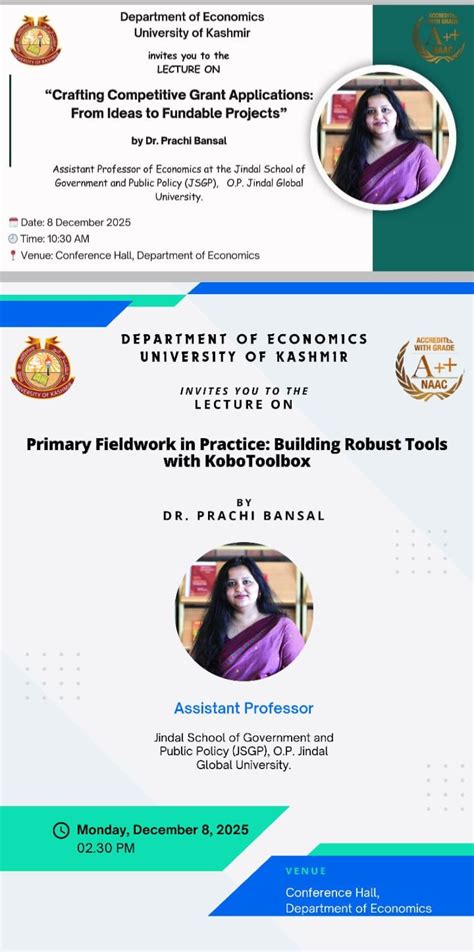 Economics, University of Kashmir