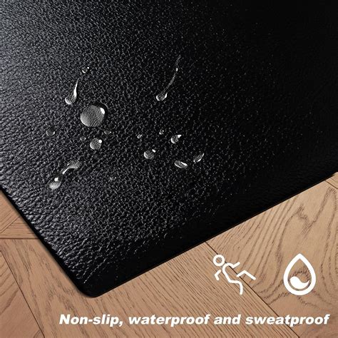 Kuyal Bike Mat Compatible with Recumbent Bikes & Treadmill