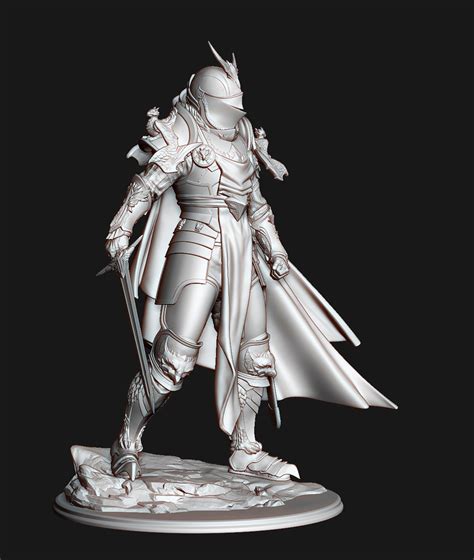 Knight 3d print - ZBrushCentral
