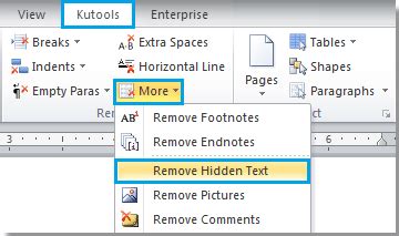 Remove Hidden Objects Word 的图像结果