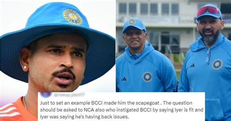 Shreyas Iyer likely to miss IPL 2024 & fans blame BCCI for aggravating ...