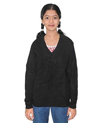 Goodluck School Uniform Boy's/Girl's Full Sleeve Sweater (Size 24, 4-5 ...