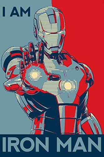 British Terminal® Iron Man Waterproof Vinyl Sticker Poster | btcan2138 ...
